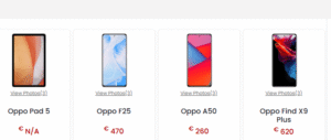 Oppo Mobiles Price in Germany 2025